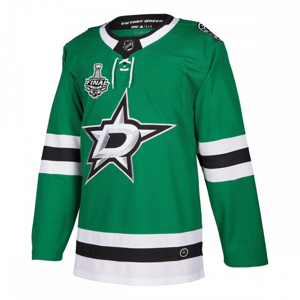 Dallas Stars adidas 2020 Stanley Cup Final Bound Authentic Patch Jersey - Kelly Green-Pro Kit Vault | Brand New 26/27 Sports Jerseys